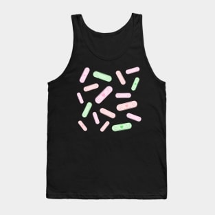 Cute Pastel Kawaii Heart Bandaids Tank Top